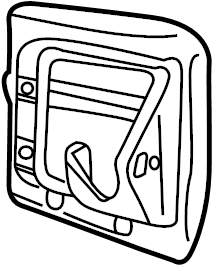 View ALR1266 Fuel Filler Door Full-Sized Product Image