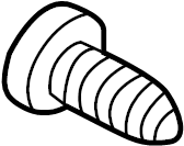 View DA610045L Body Trim Molding Screw Full-Sized Product Image