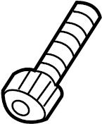 View SS106121L Strut bar screw.  Full-Sized Product Image