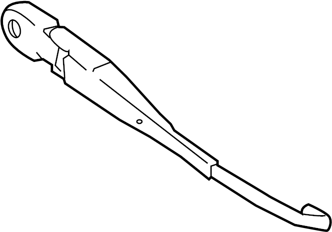 View AMR4954 Back Glass Wiper Arm Full-Sized Product Image