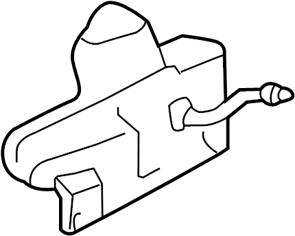 View DMB000110 Washer Fluid Reservoir Full-Sized Product Image