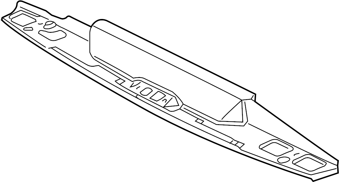 View ABG700030 Radiator Support Tie Bar (Upper) Full-Sized Product Image