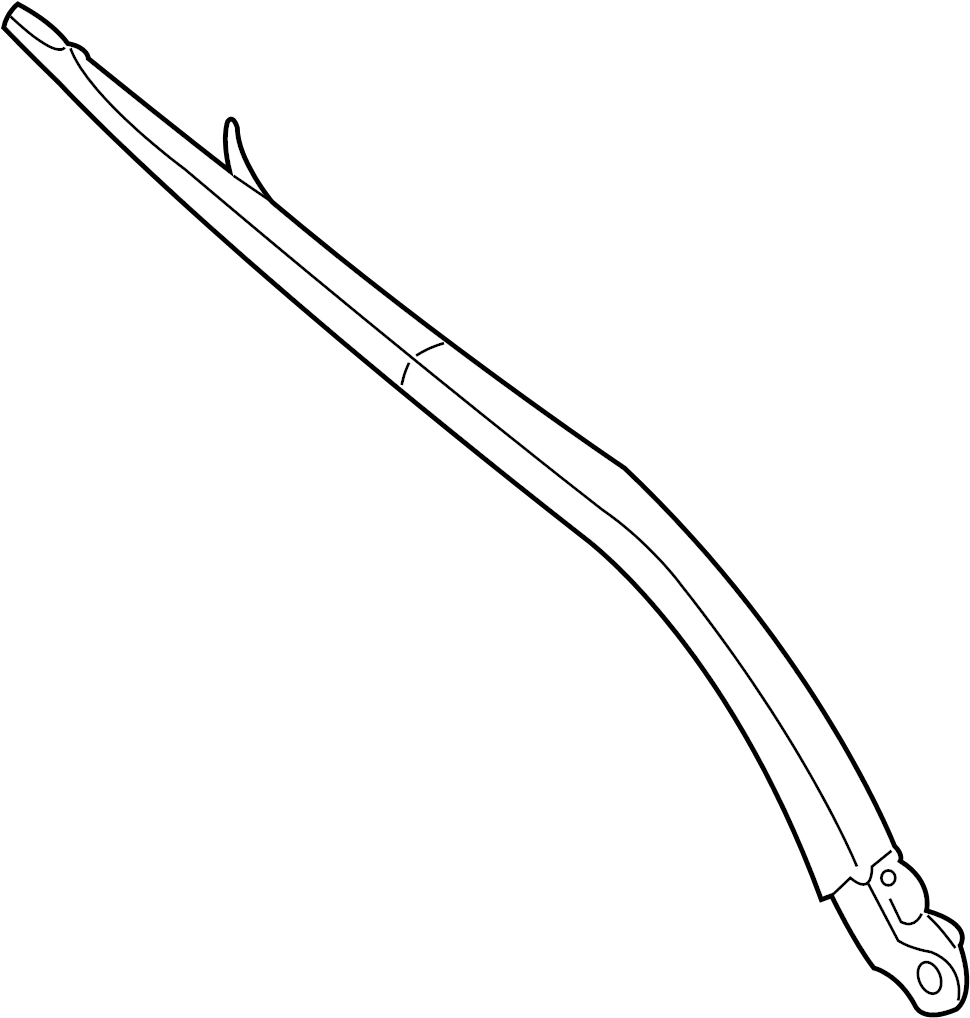View DKB500310PMD Back Glass Wiper Arm Full-Sized Product Image