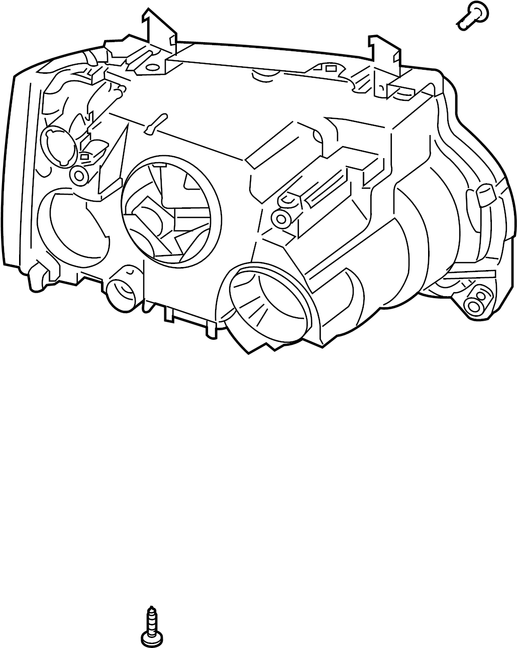 View LR037024 Headlight Assembly Full-Sized Product Image