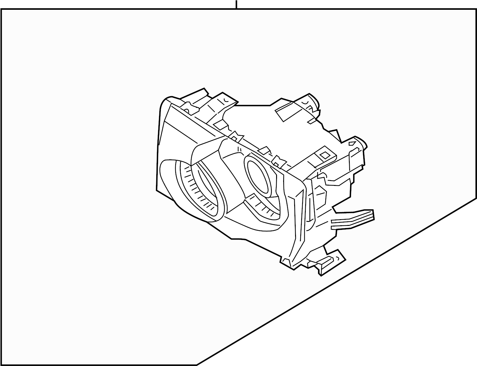 View XBC001341 Headlight Assembly Full-Sized Product Image