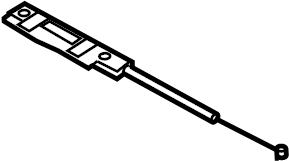 View FSE000030 Hood Release Cable Full-Sized Product Image