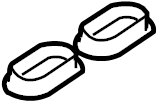 View LKJ000040 Engine Intake Manifold Gasket Full-Sized Product Image
