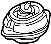 View KKB000280 Engine Mount (Front) Full-Sized Product Image