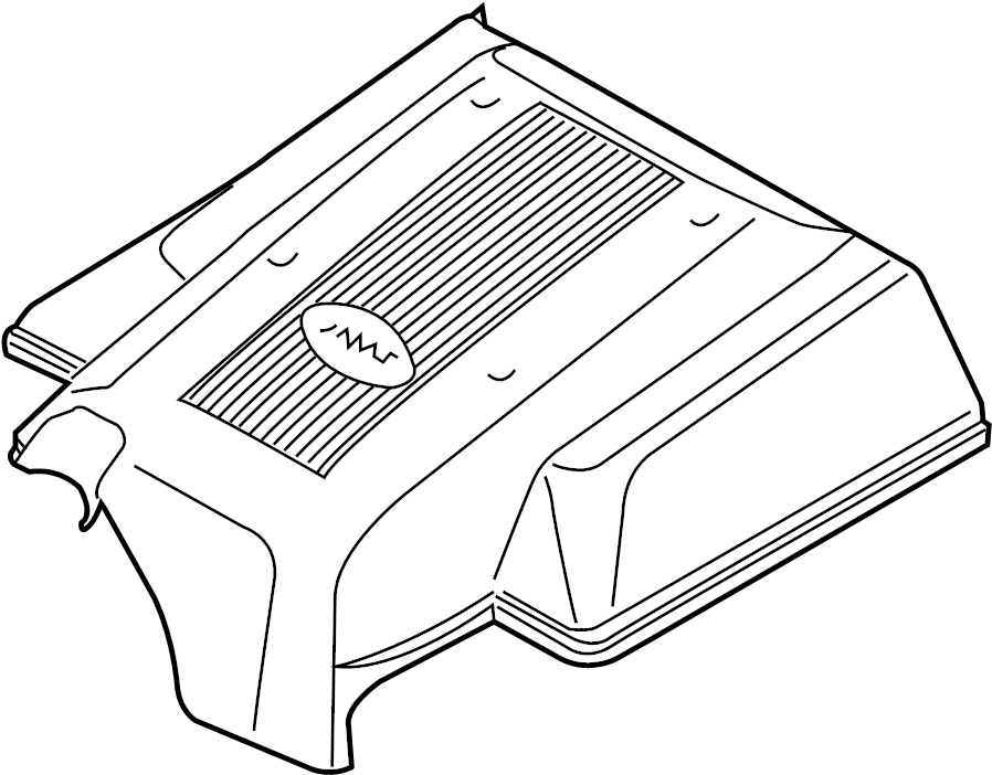 View LBH000070 Engine Cover Full-Sized Product Image