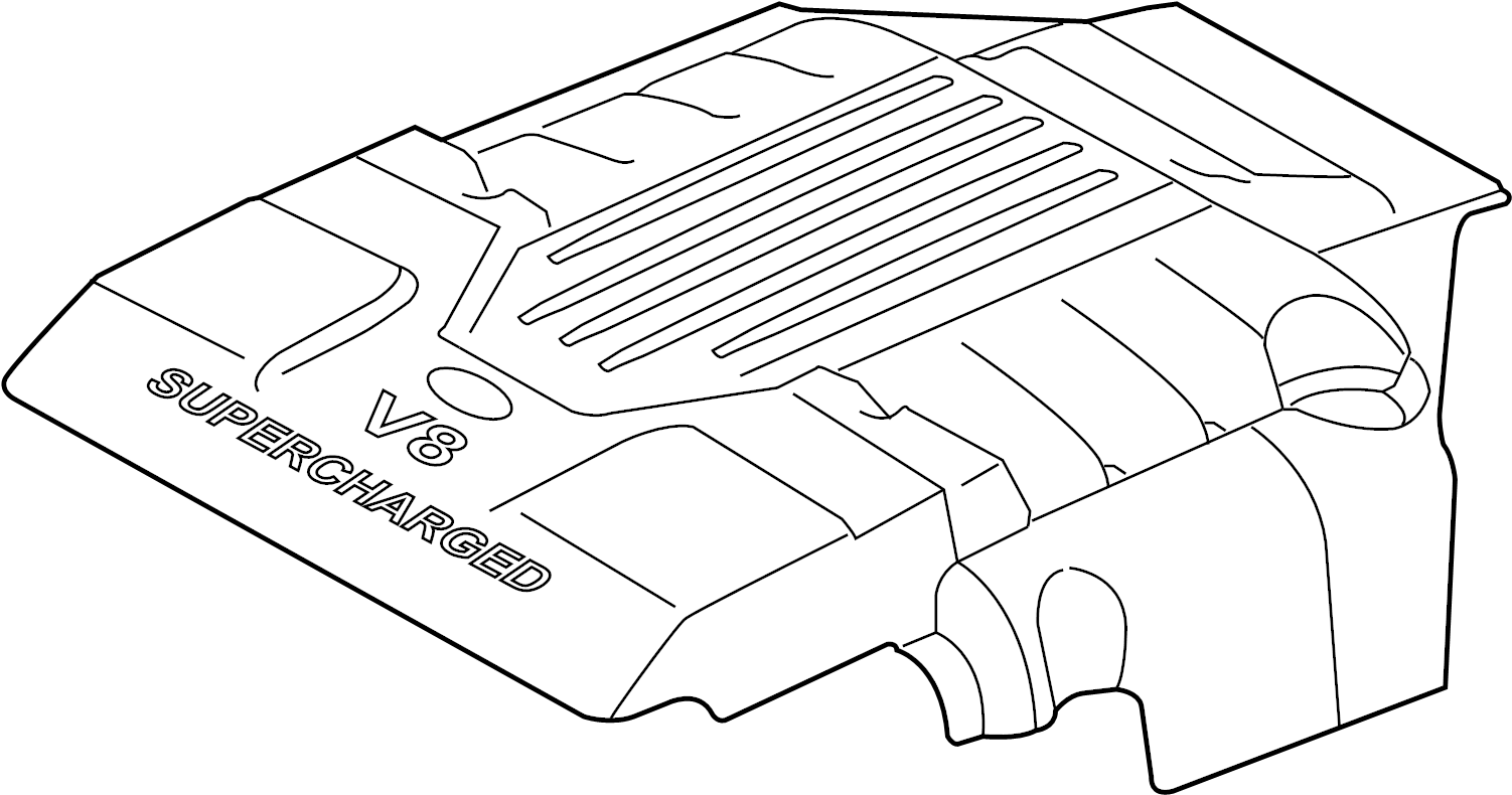 View LBH500062 Engine Cover Full-Sized Product Image