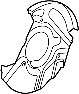 View LR011722 Brake Dust Shield Full-Sized Product Image