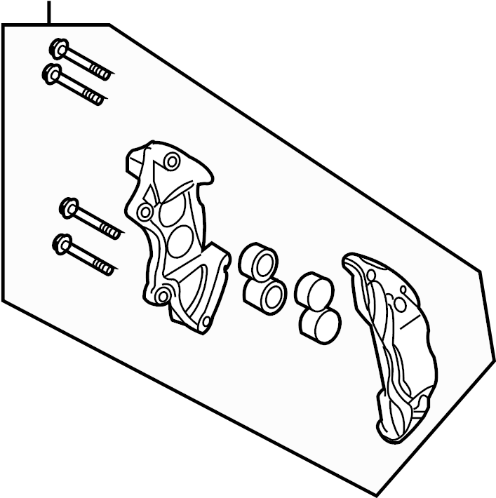View SEB500381 Disc Brake Caliper Full-Sized Product Image
