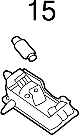 View LR003822 Glove Box Light Bulb Full-Sized Product Image