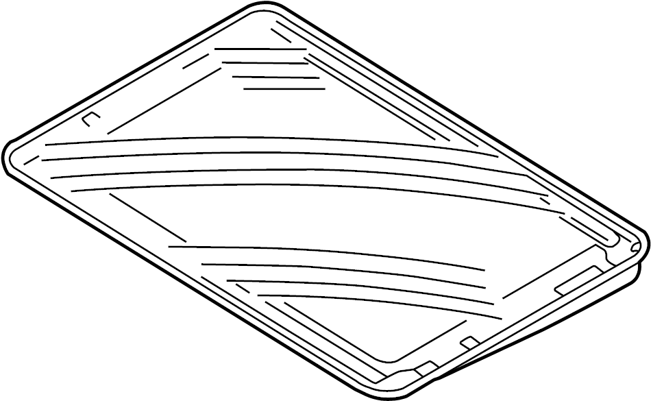 View LR045422 Sunroof Glass Full-Sized Product Image
