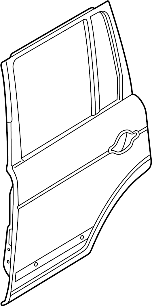 View LR034203 Door Shell (Rear) Full-Sized Product Image