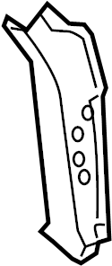 View LR013912 Body C-Pillar Reinforcement (Rear) Full-Sized Product Image