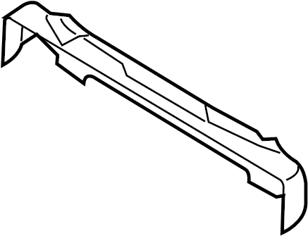 View LR012113 Floor Pan Crossmember (Rear) Full-Sized Product Image