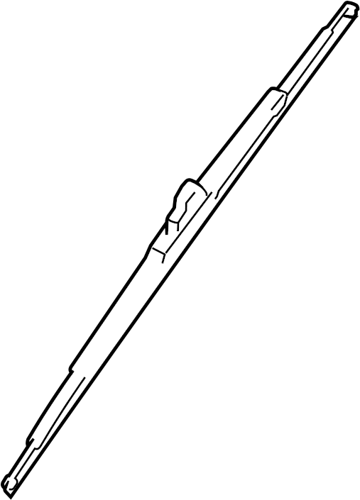 View LR012047 Blade. Wiper. Glass. (Rear) Full-Sized Product Image