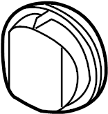 View LR010787 Headlight Bulb Cap Full-Sized Product Image