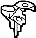 View PCU000170 Radiator Mount Bracket (Upper) Full-Sized Product Image