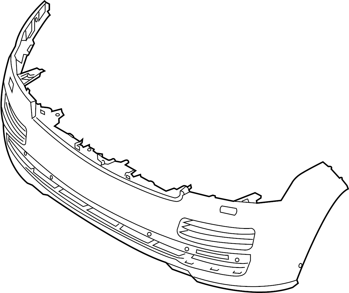 View LR064631 Bumper Cover (Front) Full-Sized Product Image
