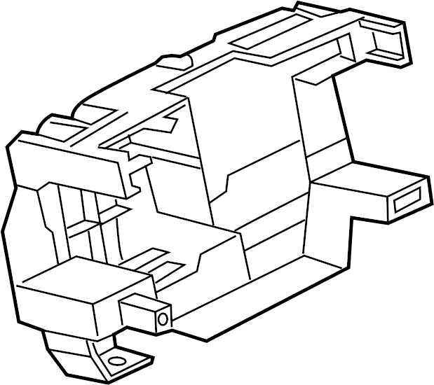 View LR034959 Steering Column Switch Housing Full-Sized Product Image