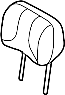 View LR065140 Headrest Full-Sized Product Image