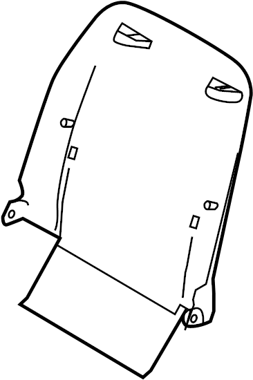 View LR068030 Seat Back Panel Full-Sized Product Image