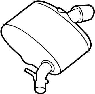 View LR038234 Exhaust Muffler (Rear) Full-Sized Product Image