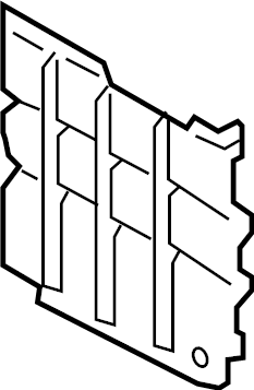 View LR038713 Radiator Support Air Duct Full-Sized Product Image