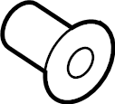 View LR038853 Fender Molding Retainer (Upper, Lower) Full-Sized Product Image