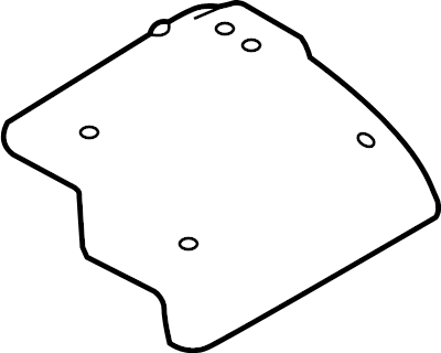 View LR033705 Floor Pan Heat Shield (Rear) Full-Sized Product Image