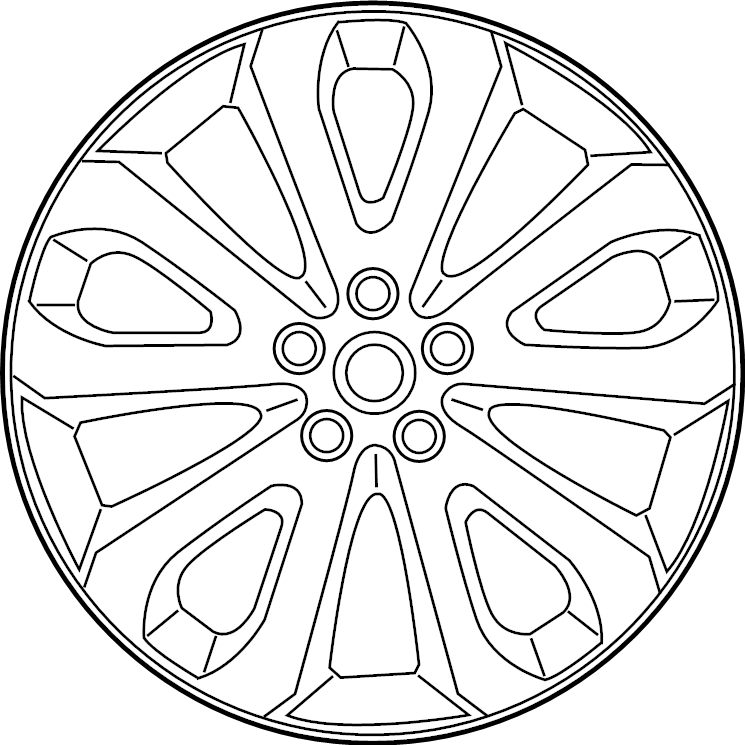 View LR037745 Wheel Full-Sized Product Image