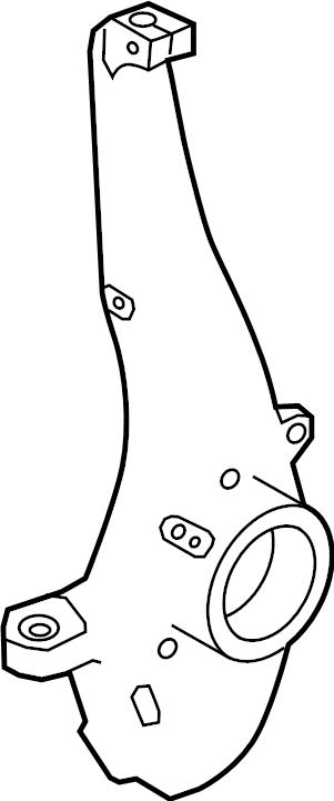 View LR155542 Steering Knuckle (Front) Full-Sized Product Image