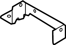 View LR038102 Console Bracket (Rear) Full-Sized Product Image