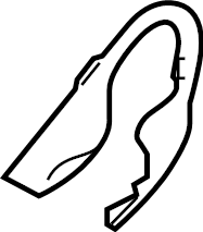 View LR100847 Seat Hinge Cover Full-Sized Product Image