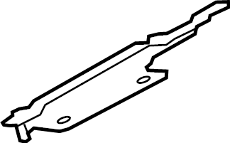 View LR101891 Interior Grab Bar Bracket (Rear) Full-Sized Product Image