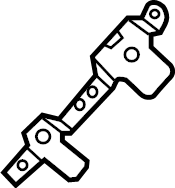 View LR040355 Body A-Pillar Trim Panel Bracket (Lower) Full-Sized Product Image