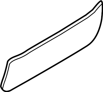 View LR119492 Door Trim Molding (Front) Full-Sized Product Image