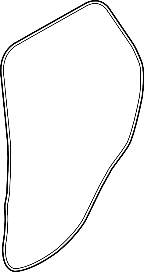 View LR147918 Door Seal (Front) Full-Sized Product Image