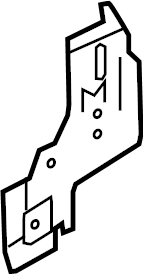 View LR037660 Quarter Panel Reinforcement (Front) Full-Sized Product Image