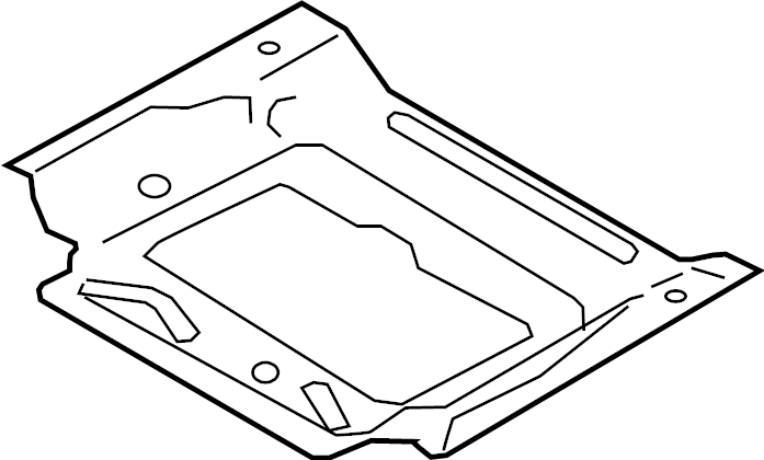 View LR111956 Floor Pan (Rear) Full-Sized Product Image