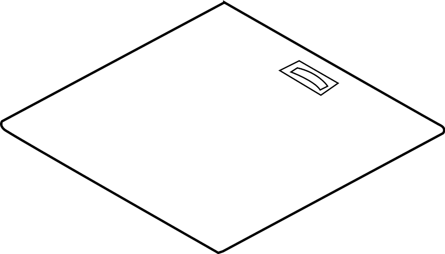 View LR057332 Spare Tire Compartment Cover (Front) Full-Sized Product Image