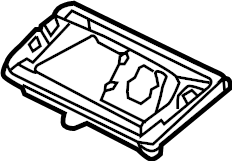 View LR070503 Park Assist Camera Housing (Rear) Full-Sized Product Image
