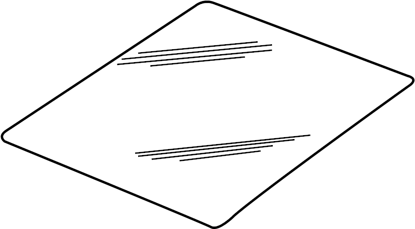 View EFT100420 Sunroof Glass Full-Sized Product Image