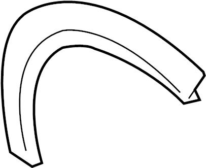 View DFK500040PMA Fender Flare Full-Sized Product Image
