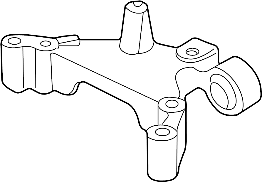 View KKU000151 Engine Mount Bracket (Front) Full-Sized Product Image