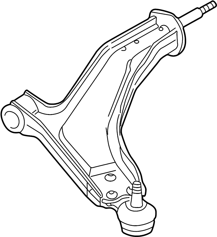 View RBJ500690 Suspension Control Arm (Front, Lower) Full-Sized Product Image