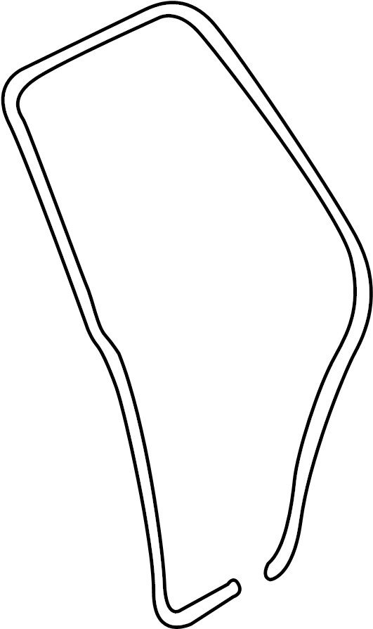 View CGE000960 Door Seal (Front) Full-Sized Product Image
