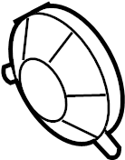 View XCA500060 Headlight Cover Full-Sized Product Image